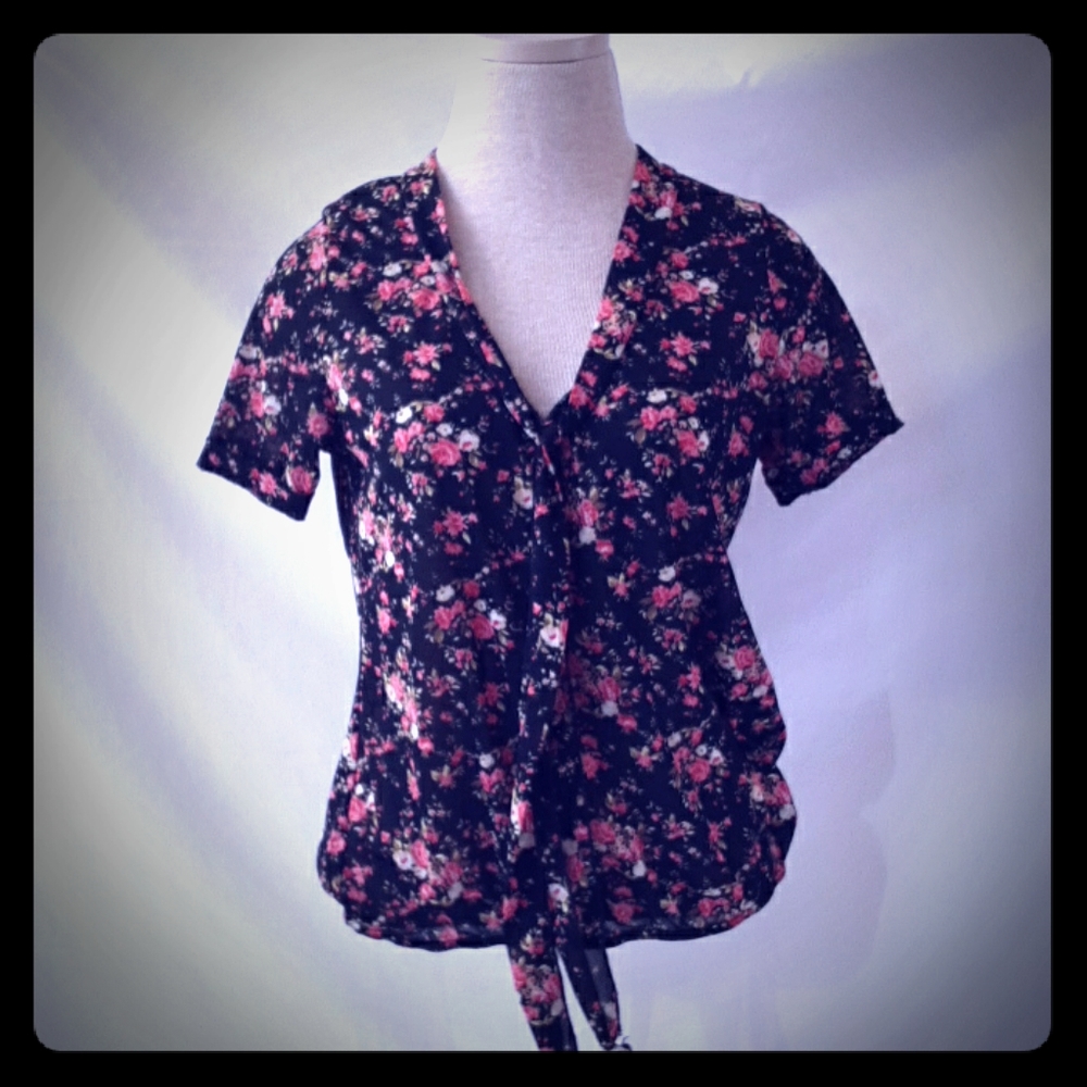 Flowery Blouse